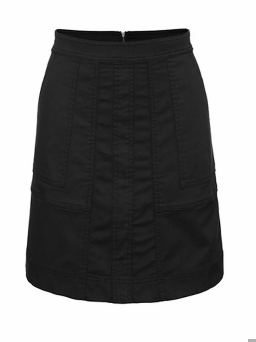 cabi Zipline Skirt Black Size 12 EUC